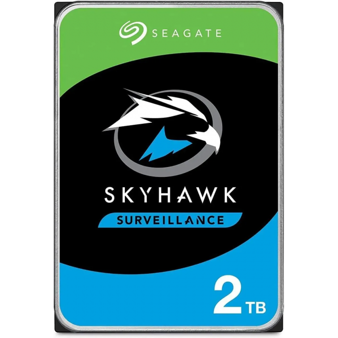 Жесткий диск SEAGATE SKYHAWK , 2ТБ, HDD, SATA III, 3.5" ST2000VX017 Жесткий диск SEAGATE SKYHAWK , 2ТБ, HDD, SATA III, 3.5" ST2000VX017